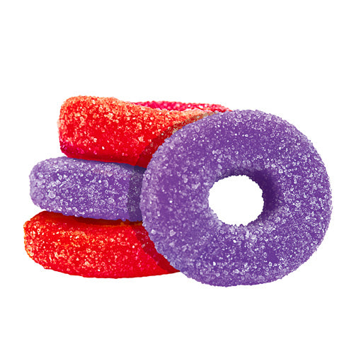 SOUR GRAPE & STRAWBERRY THC/CBC/CBD CHEWS