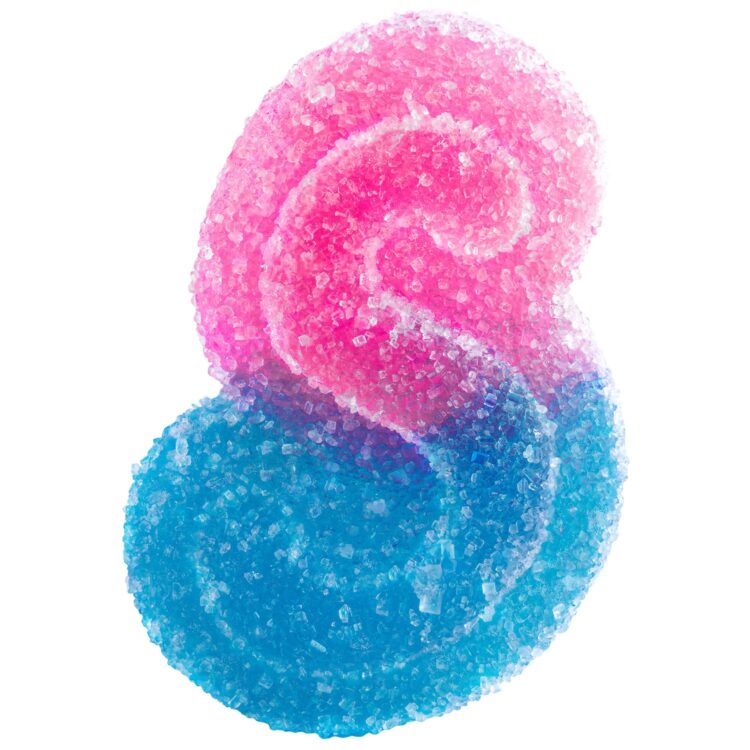 FULLY BLASTED BLUE RASPBERRY WATERMELON GUMMIES